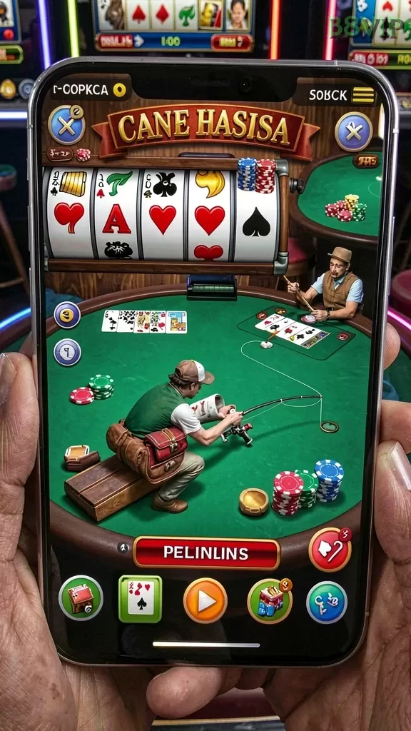 Cuplikan layar VIP555 — aktivitas