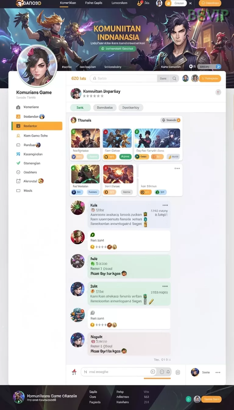 Cuplikan layar BG777 — aktivitas