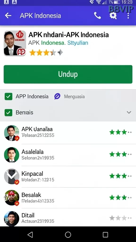 Cuplikan layar PT89 — pengaturan akun