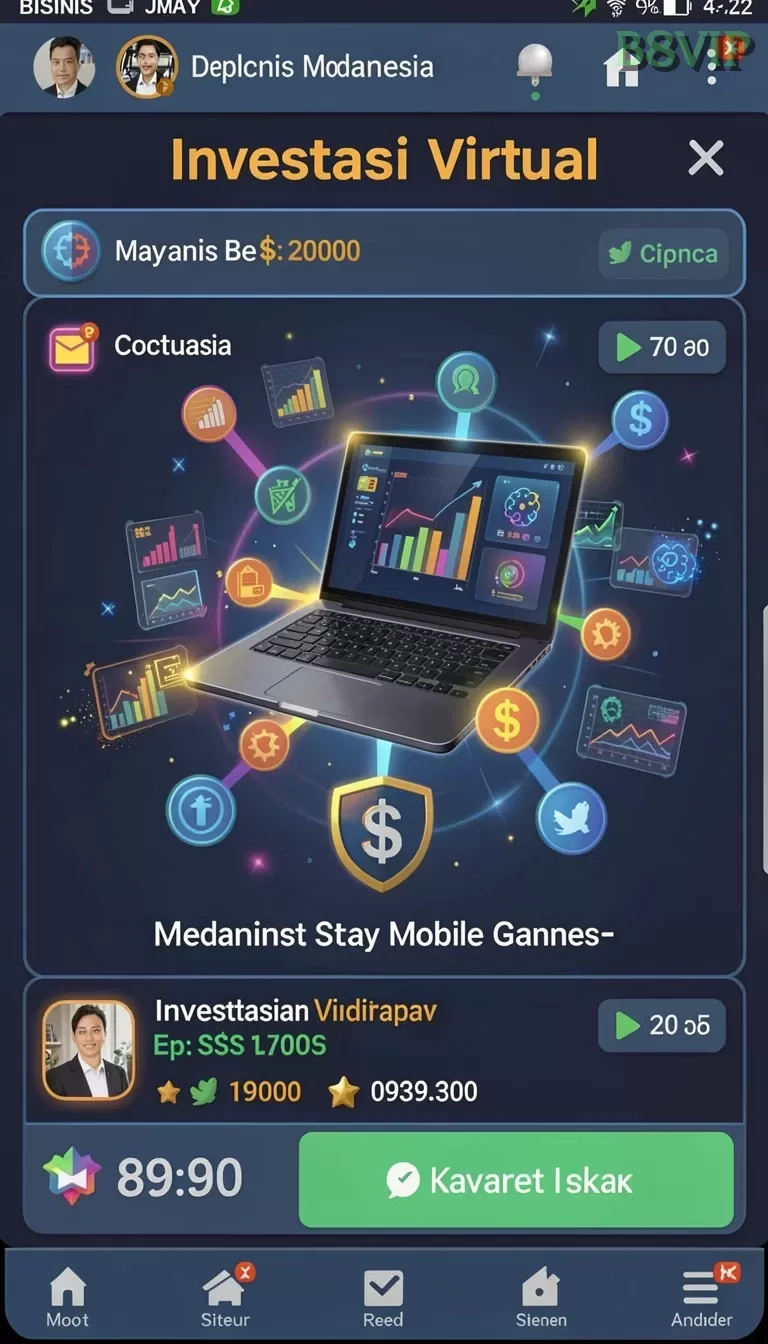 Cuplikan layar TEKNO — menu navigasi